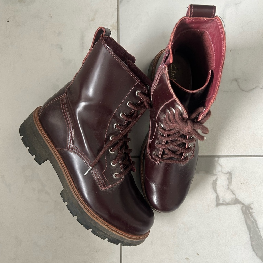 Clark’s Orianna Hi lace up boots